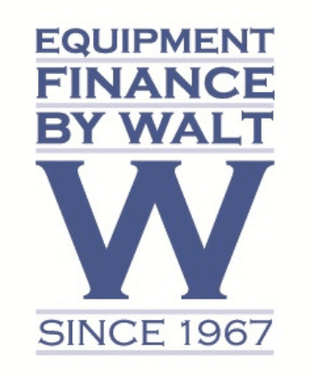 Logo with text: "Equipment Finance by Walt" in purple, featuring a large letter "W" and the phrase "Since 1967" below, embodying the strength and growth of a tree company.